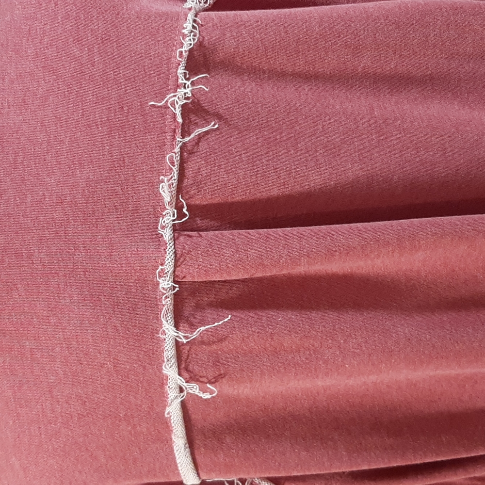 POL Pink French Terry Button-Down Shacket (Medium) - Picture 6 of 9